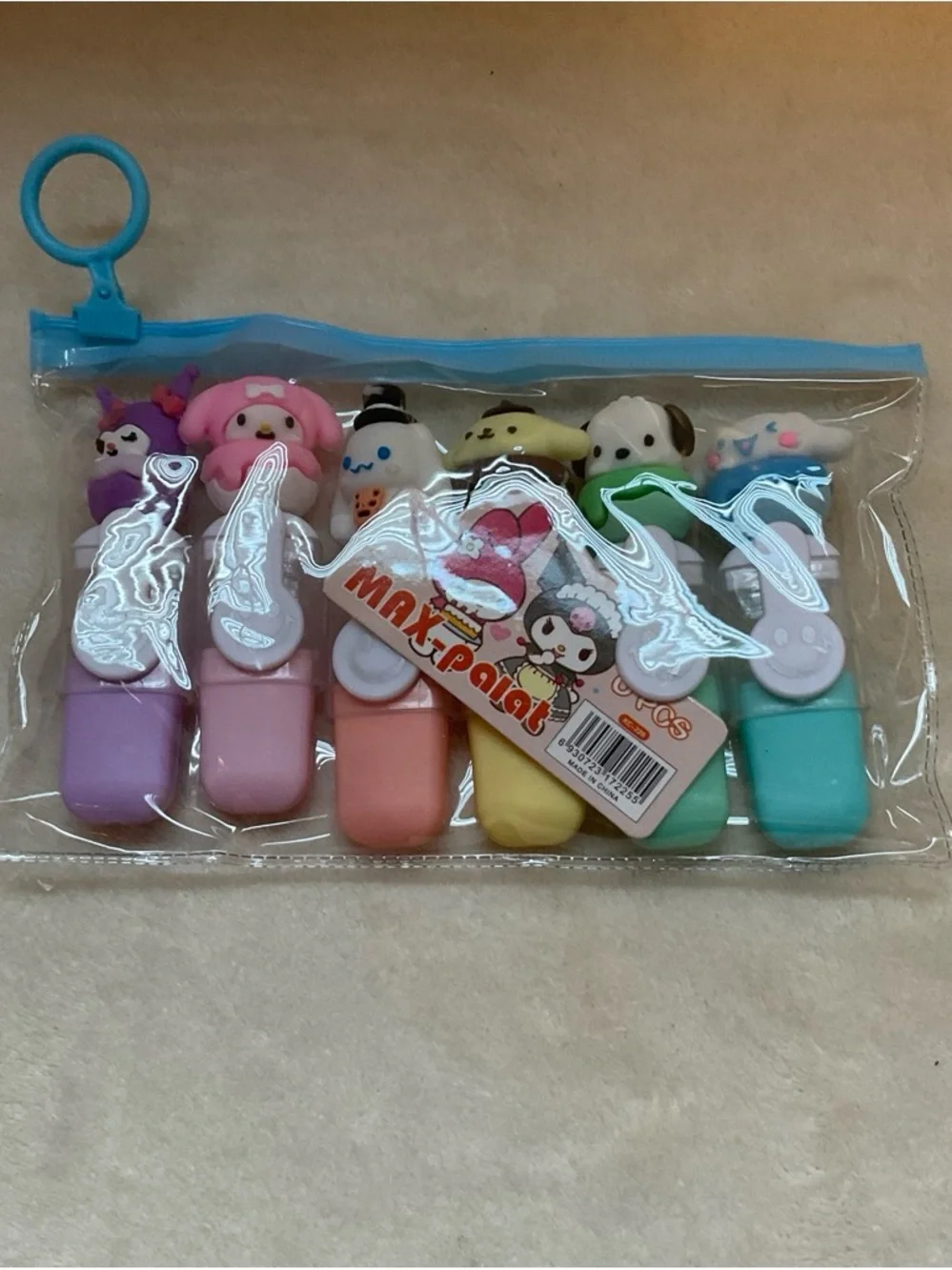 Cute Animal Learning Clips - Pastel Blue, Pink, Purple, Yellow, Peach, Mint